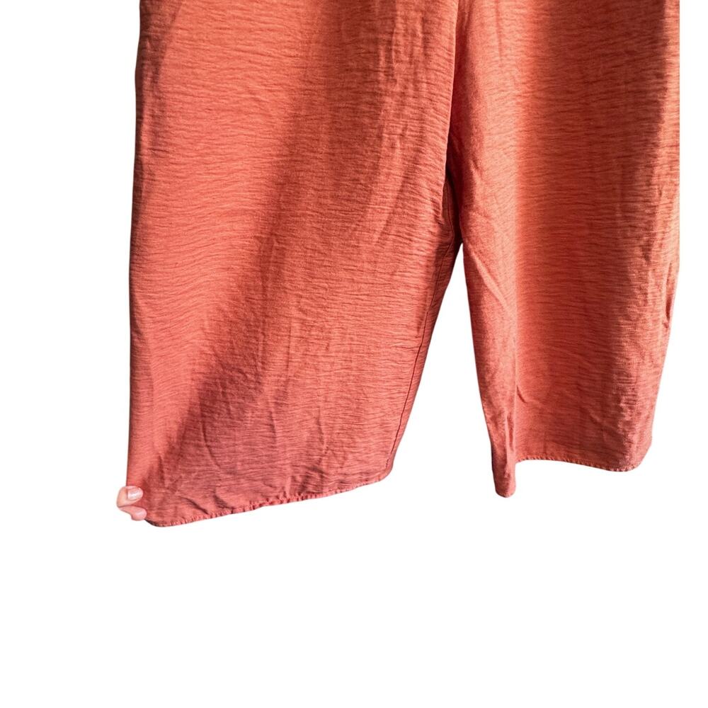 hem & thread Small Peach Ruffle Romper - Picture 4 of 5